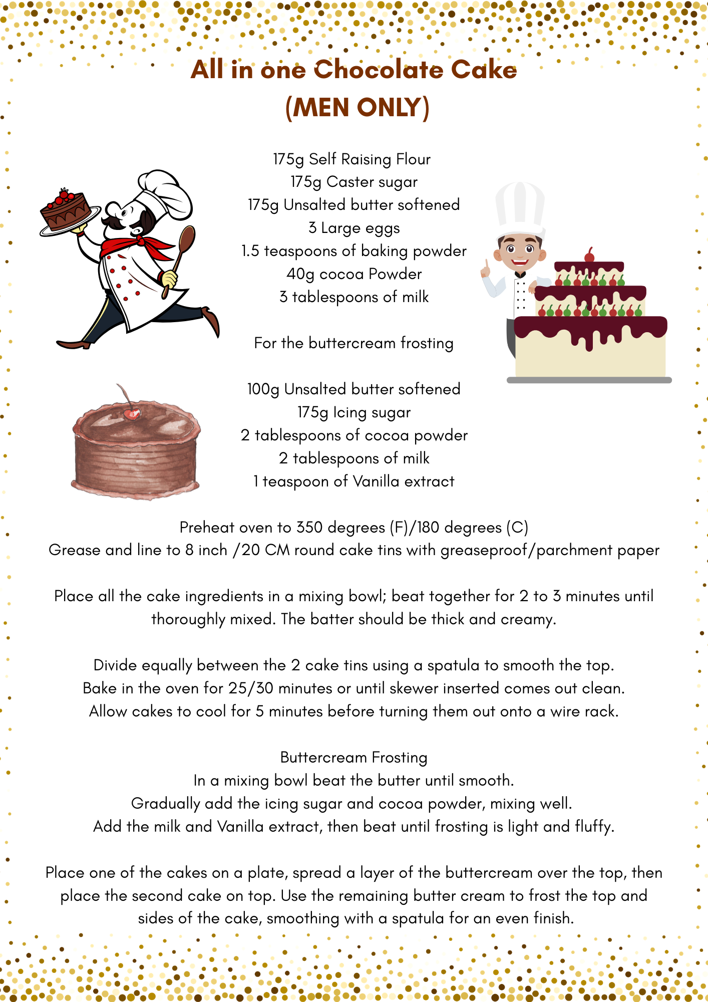 choc cake 2 ad